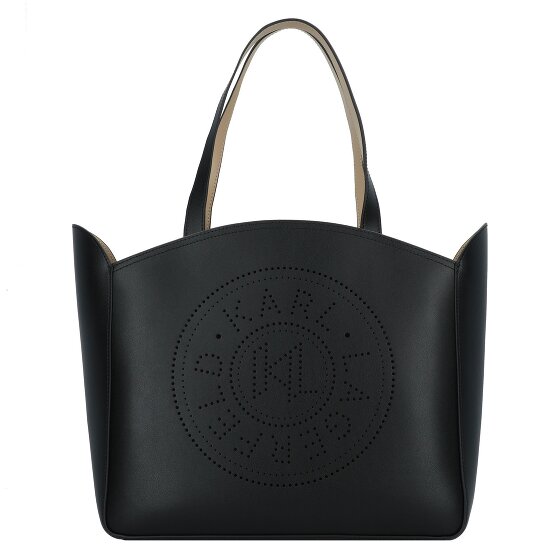 Karl Lagerfeld Karl Lagerfeld Essentials Shopper Tasche Leder 37 cm