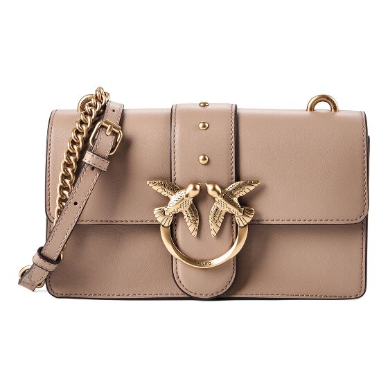 PINKO Love One Umhängetasche Leder 21 cm