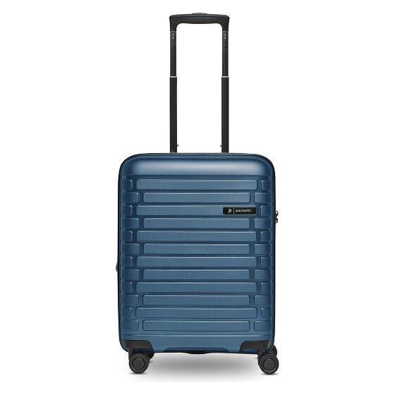 Pactastic Collection 04 THE CABIN + 4 Rollen Kabinentrolley S 55 cm mit Dehnfalte