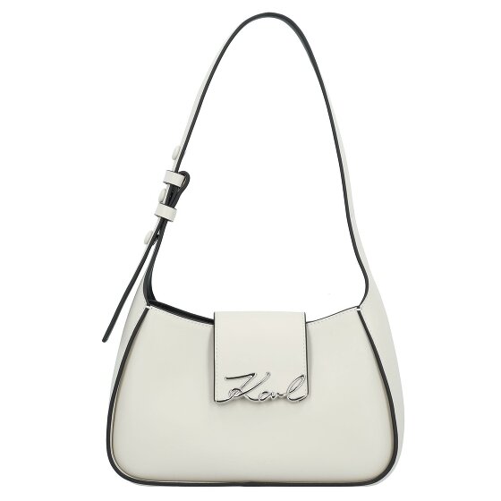 Karl Lagerfeld Signature Schultertasche Leder 24 cm Karl Lagerfeld Signature Schultertasche Leder 24 cm