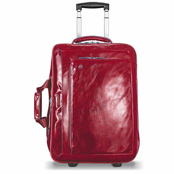 Piquadro Blue Square 2-Rollen Businesstrolley Leder 51 cm Laptopfach