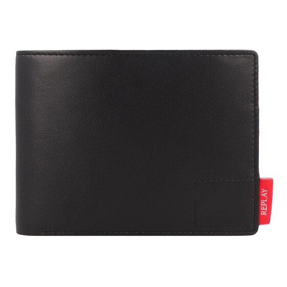 Replay Geldbörse RFID Schutz Leder 13 cm Replay Geldbörse RFID Schutz Leder 13 cm