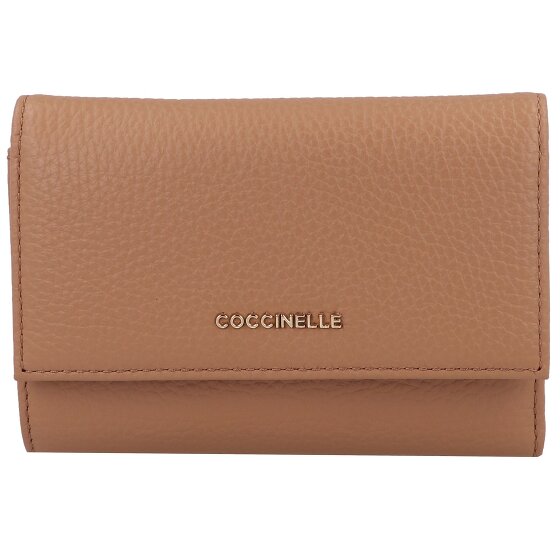 Coccinelle Metallic Soft Geldbörse Leder 14 cm