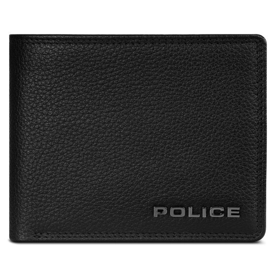 Police Geldbörse RFID Schutz Leder 12 cm