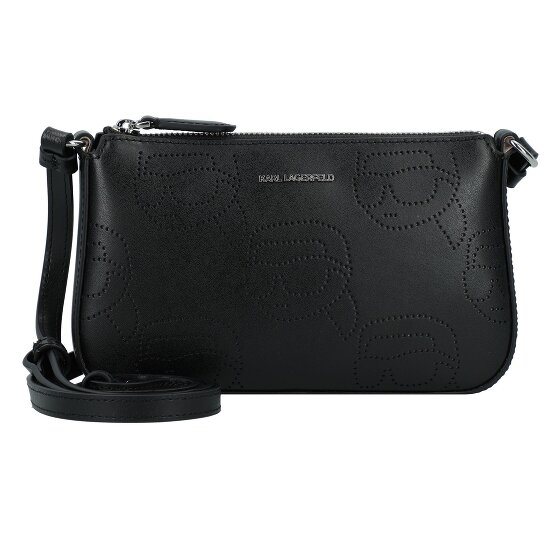 Karl Lagerfeld Ikon Umhängetasche Leder 21 cm