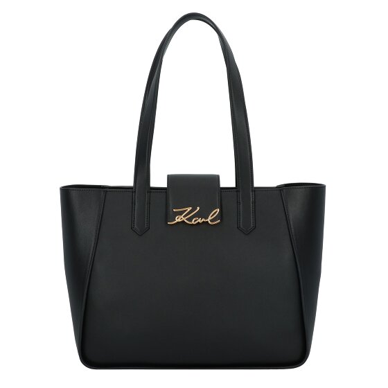 Karl Lagerfeld Behind the Seams Shopper Tasche Leder 34 cm