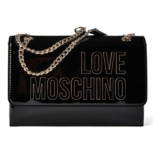 Love Moschino Enameled Logo Schultertasche 25 cm