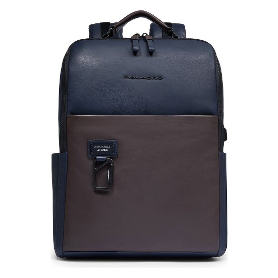 Piquadro Harper Business-Rucksack Leder 42 cm Laptopfach
