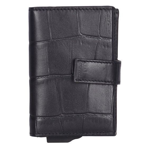 Joop! Fano C-Three Kreditkartenetui RFID Schutz Leder 7 cm