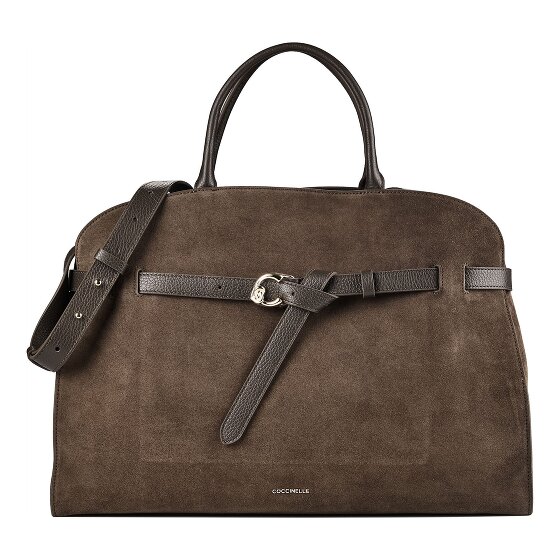 Coccinelle Sabine Suede Handtasche Leder 43 cm