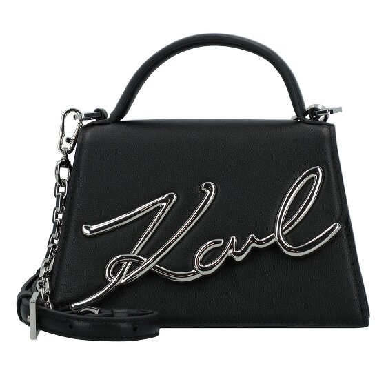 Karl Lagerfeld Signature 2.0 Handtasche Leder 21.5 cm
