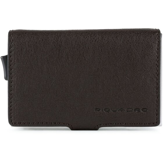 Piquadro Blue Square Kreditkartenetui RFID Leder 7 cm