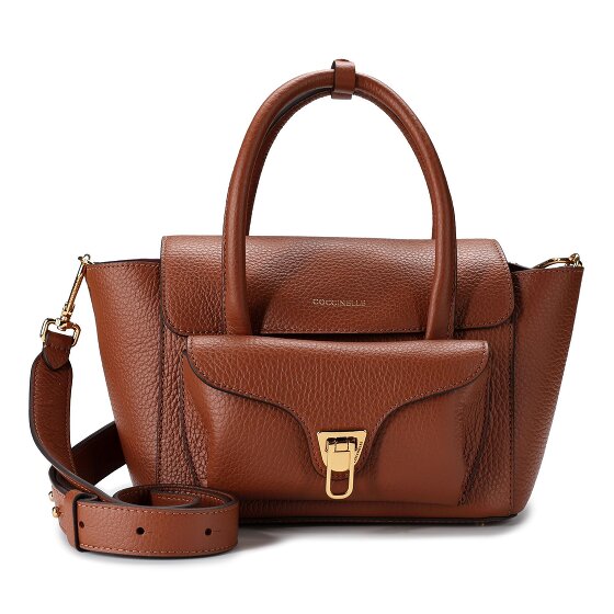 Coccinelle Double Beat Schultertasche Leder 21 cm