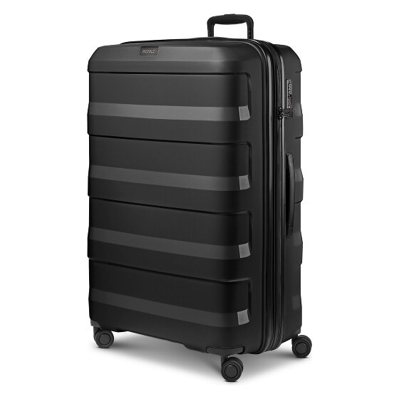 Redolz Pro PP 4 Rollen Trolley 83 cm mit Dehnfalte