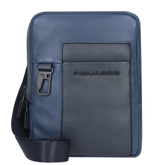 Piquadro Finn Umhängetasche Leder 18 cm