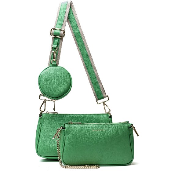Lazarotti Milano Leather Umhängetasche Leder 23 cm