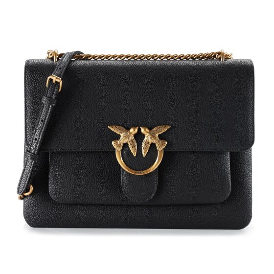 PINKO Love One Schultertasche Leder 30 cm