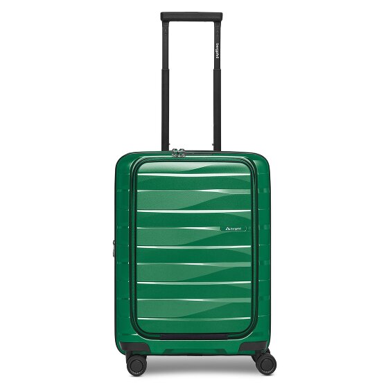 Bergpfeil Travel 4 Rollen Kabinentrolley 55 cm Laptopfach mit Dehnfalte