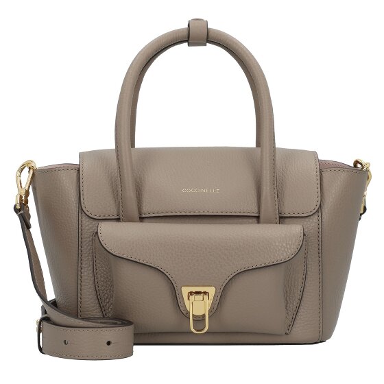 Coccinelle Double Beat Schultertasche Leder 21 cm