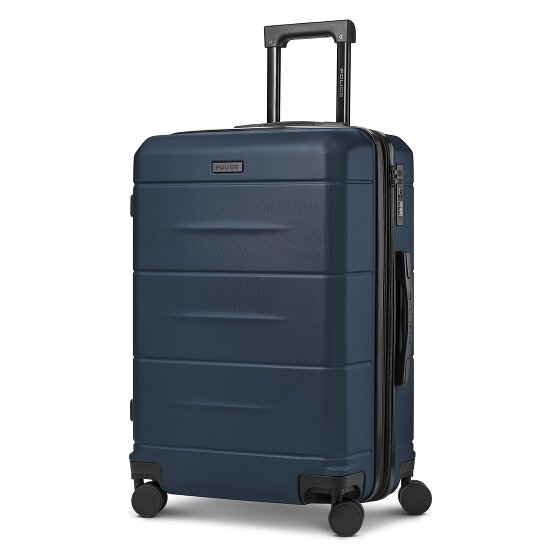 Police London 4 Rollen Trolley 64 cm mit Dehnfalte