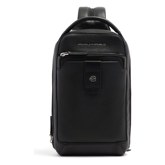 Piquadro Tebe Sling Bag RFID Schutz Leder 36 cm