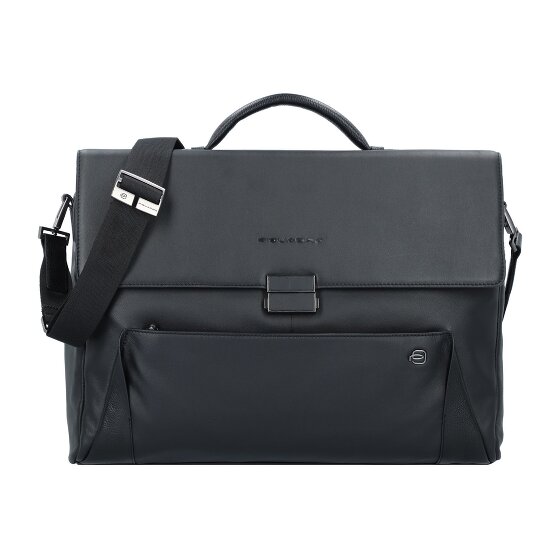 Piquadro Aktentasche Leder 42 cm Laptopfach
