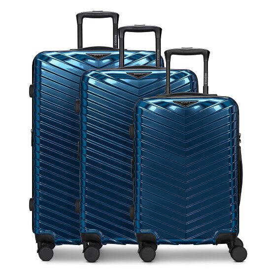 Redolz Essentials 18 2.0 4 Rollen Kofferset 3-teilig mit Dehnfalte