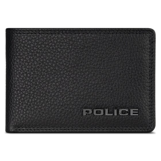 Police Geldbörse RFID Schutz Leder 10.5 cm
