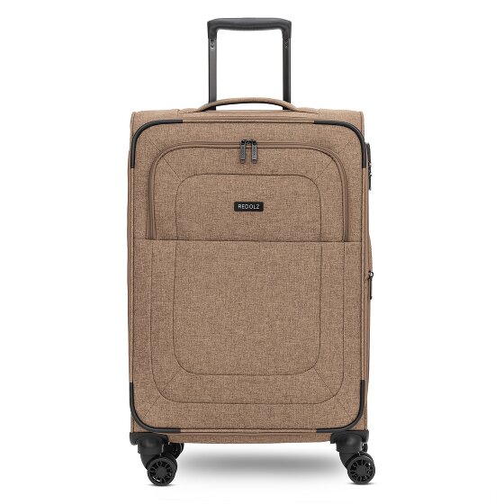 Redolz Essentials 12 MEDIUM 4-Rollen Trolley 67 cm mit Dehnfalte