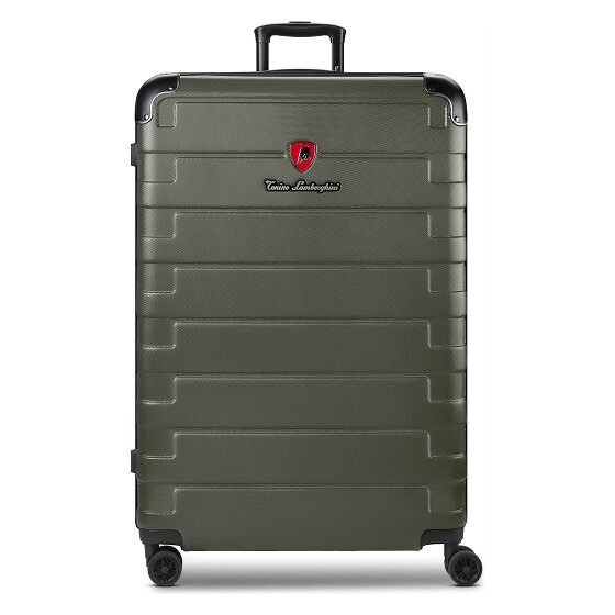 Tonino Lamborghini Milano 4-Rollen Trolley XL 83 cm Sondergrösse mit Dehnfalte