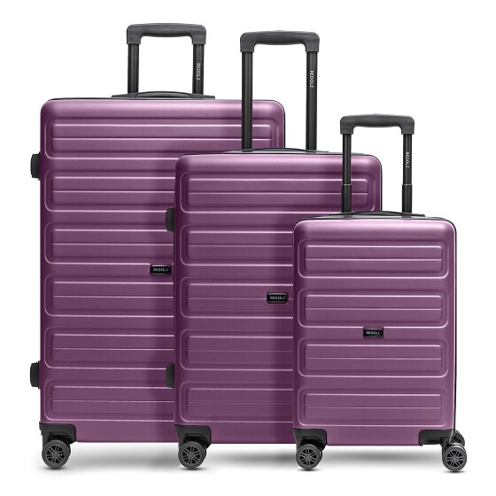 Redolz Essentials 08 3-SET 4 Rollen Kofferset 3-teilig
