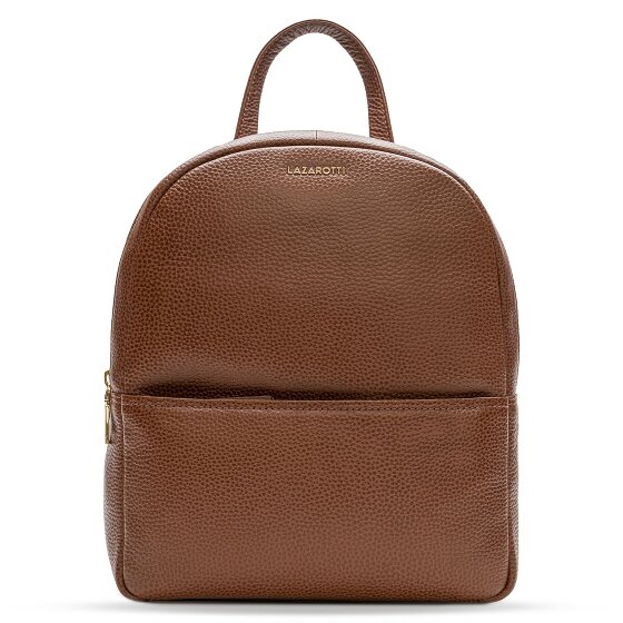 Lazarotti Bologna Leather City Rucksack Leder 31 cm