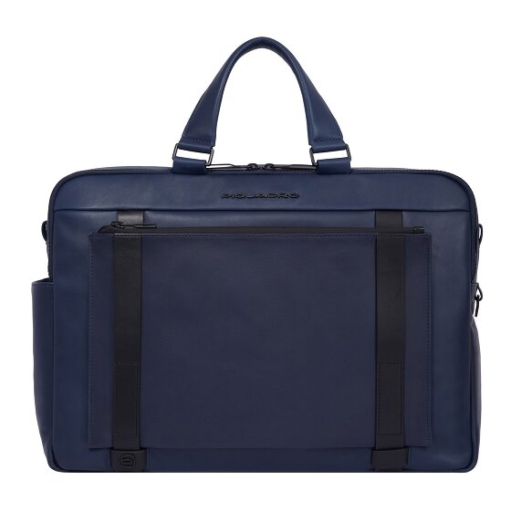 Piquadro David Aktentasche Leder 42 cm Laptopfach