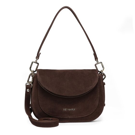 Hey Marly Big Sister Suede Schultertasche S Leder 25 cm
