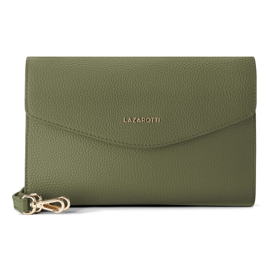 Lazarotti Bologna Leather Clutch Umhängetasche Leder 23 cm
