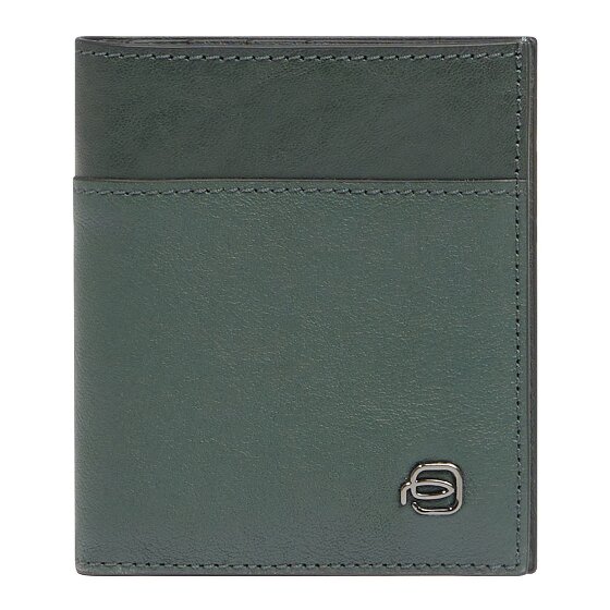 Piquadro Black Square Kreditkartenetui RFID Schutz Leder 9 cm