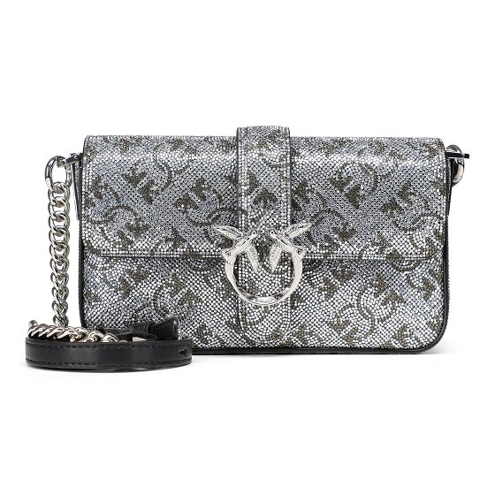 PINKO Love One Mini Bag Umhängetasche Leder 18 cm