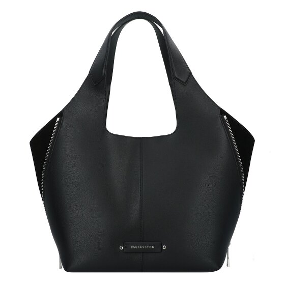 Karl Lagerfeld Behind the Seams Shopper Tasche Leder 34 cm mit Dehnfalte