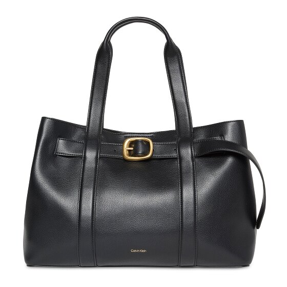 Calvin Klein Buckle Schultertasche M 39 cm