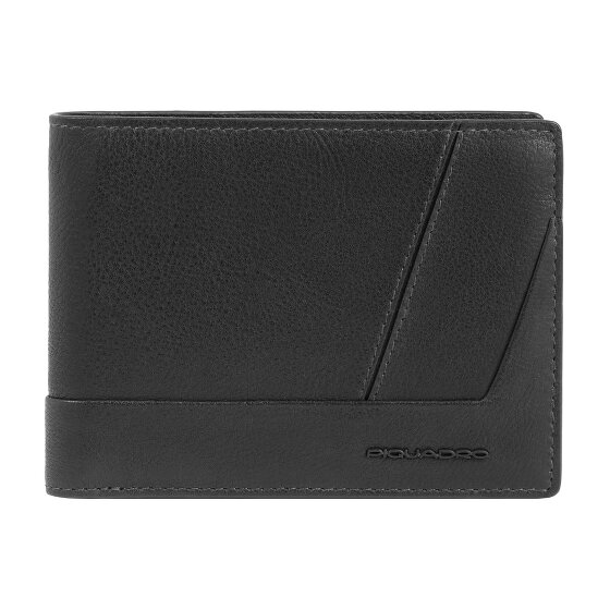 Piquadro Carl Geldbörse RFID Schutz Leder 12.5 cm