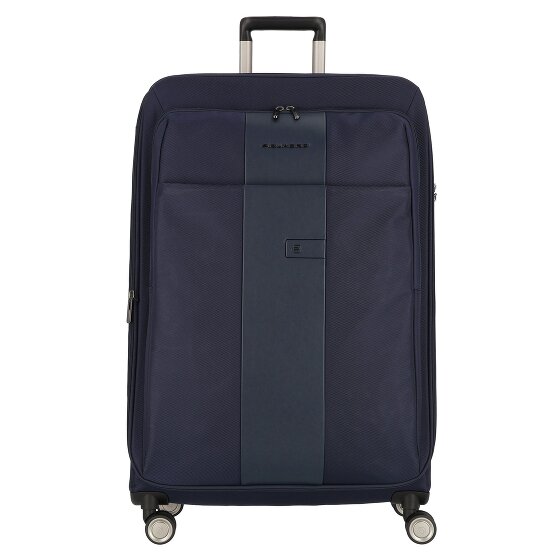 Piquadro Brief 4 Rollen Trolley 78 cm mit Dehnfalte