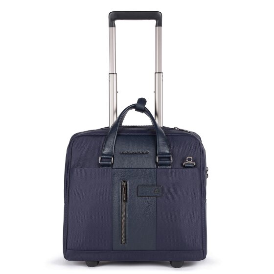 Piquadro Brief 2-Rollen Businesstrolley 40 cm Laptopfach