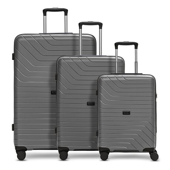 Redolz Essentials 05 3-SET 4 Rollen Kofferset 3-teilig