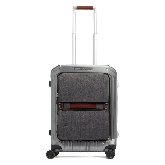 Piquadro PQLM 4-Rollen Kabinentrolley 55 cm Laptopfach