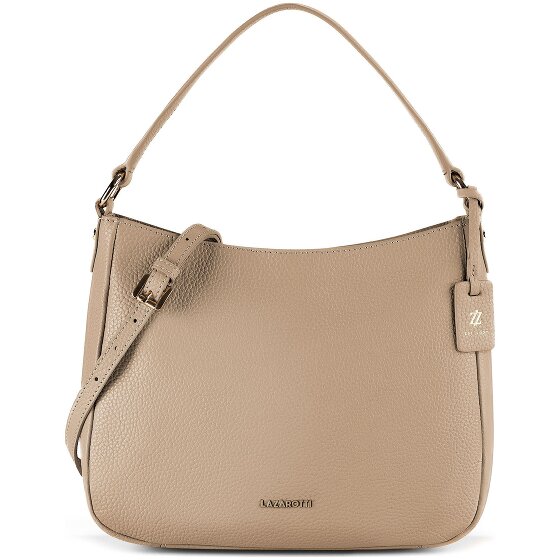 Lazarotti Bologna Leather Hobo Schultertasche Leder 27 cm