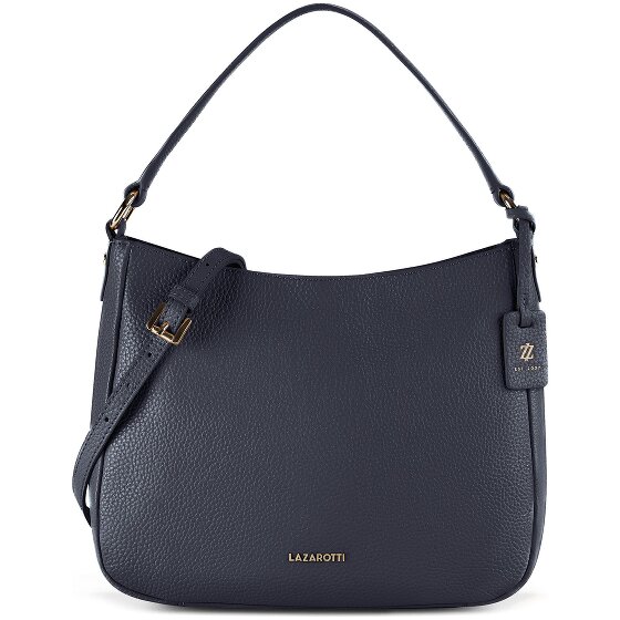 Lazarotti Bologna Leather Hobo Schultertasche Leder 27 cm