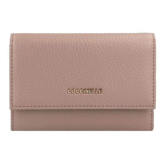 Coccinelle Metallic Soft Geldbörse Leder 14 cm