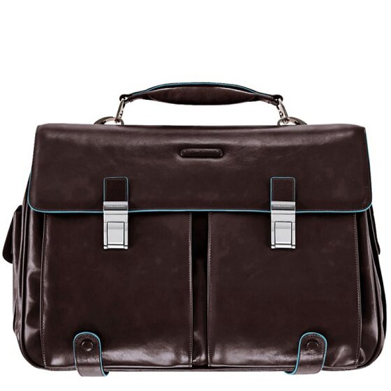 Piquadro Blue Square Aktentasche Leder 43 cm Laptopfach Piquadro Blue Square Aktentasche Leder 43 cm Laptopfach