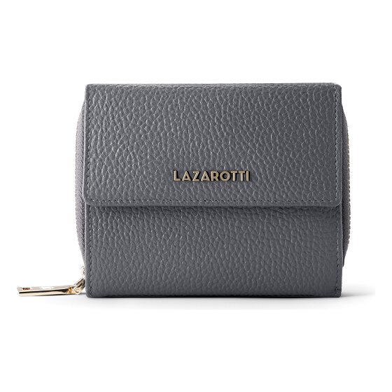 Lazarotti Bologna Leather Zip-Around Geldbörse Leder 12 cm