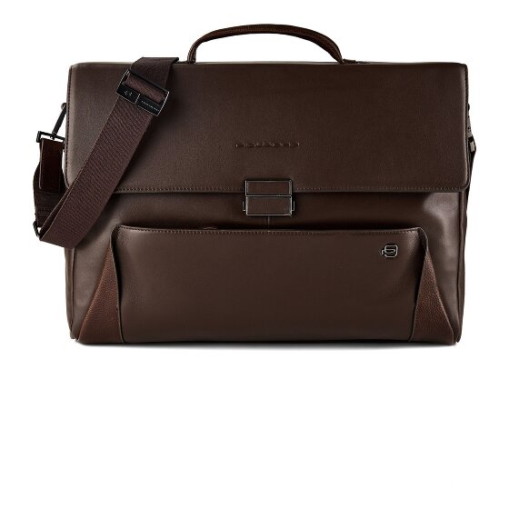 Piquadro Aktentasche Leder 42 cm Laptopfach